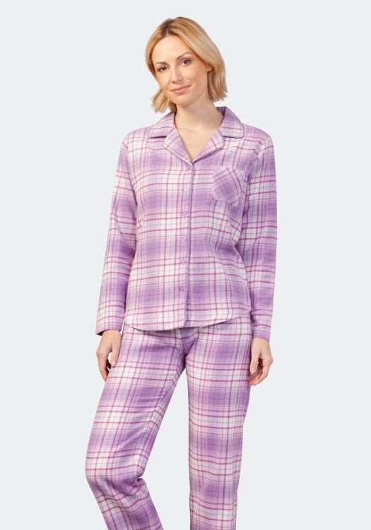 Pyjama flanelle femme automne‑hiver 2024 Hajo